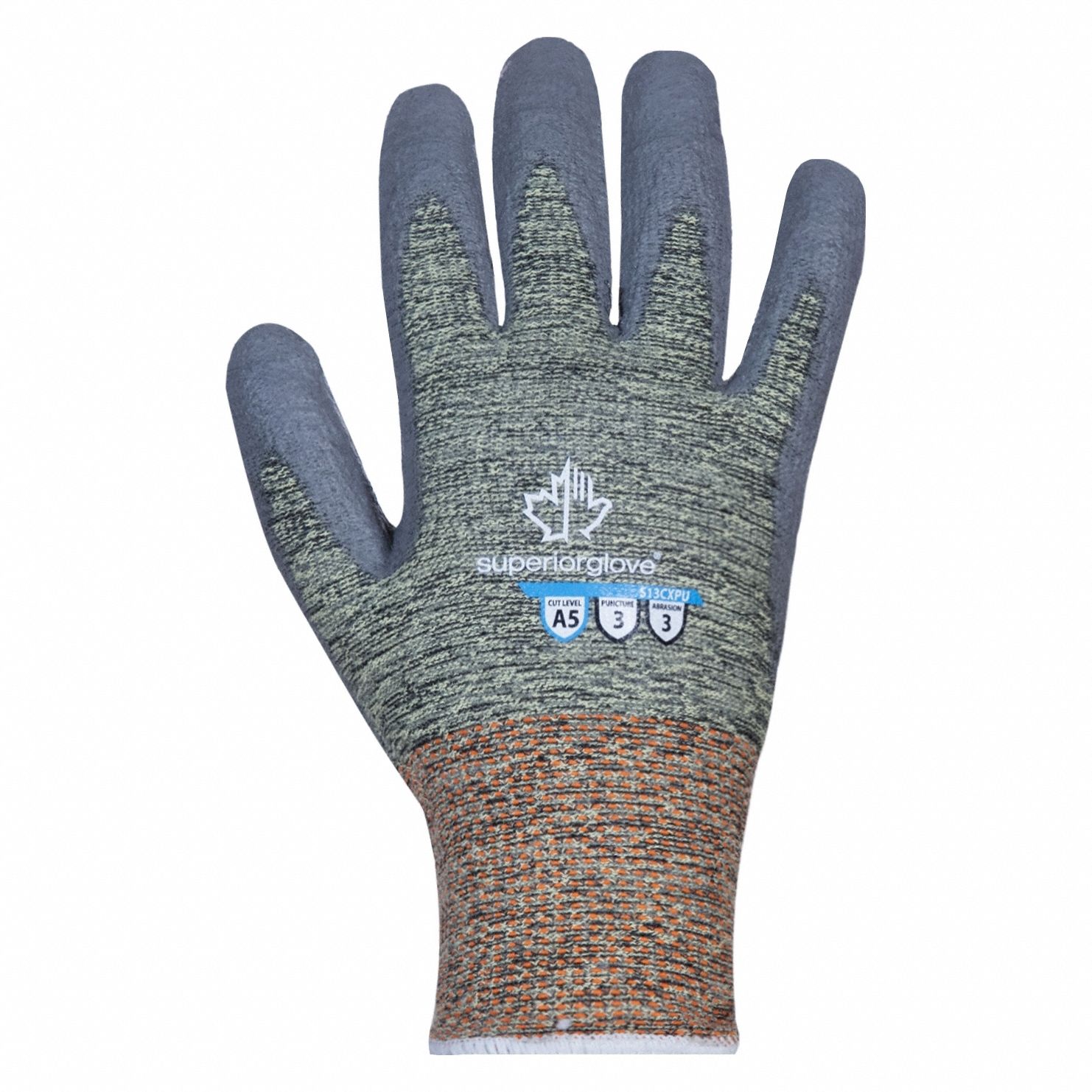 SUPERIOR GLOVE, L ( 9 ), ANSI Cut Level A5, CutResistant Gloves