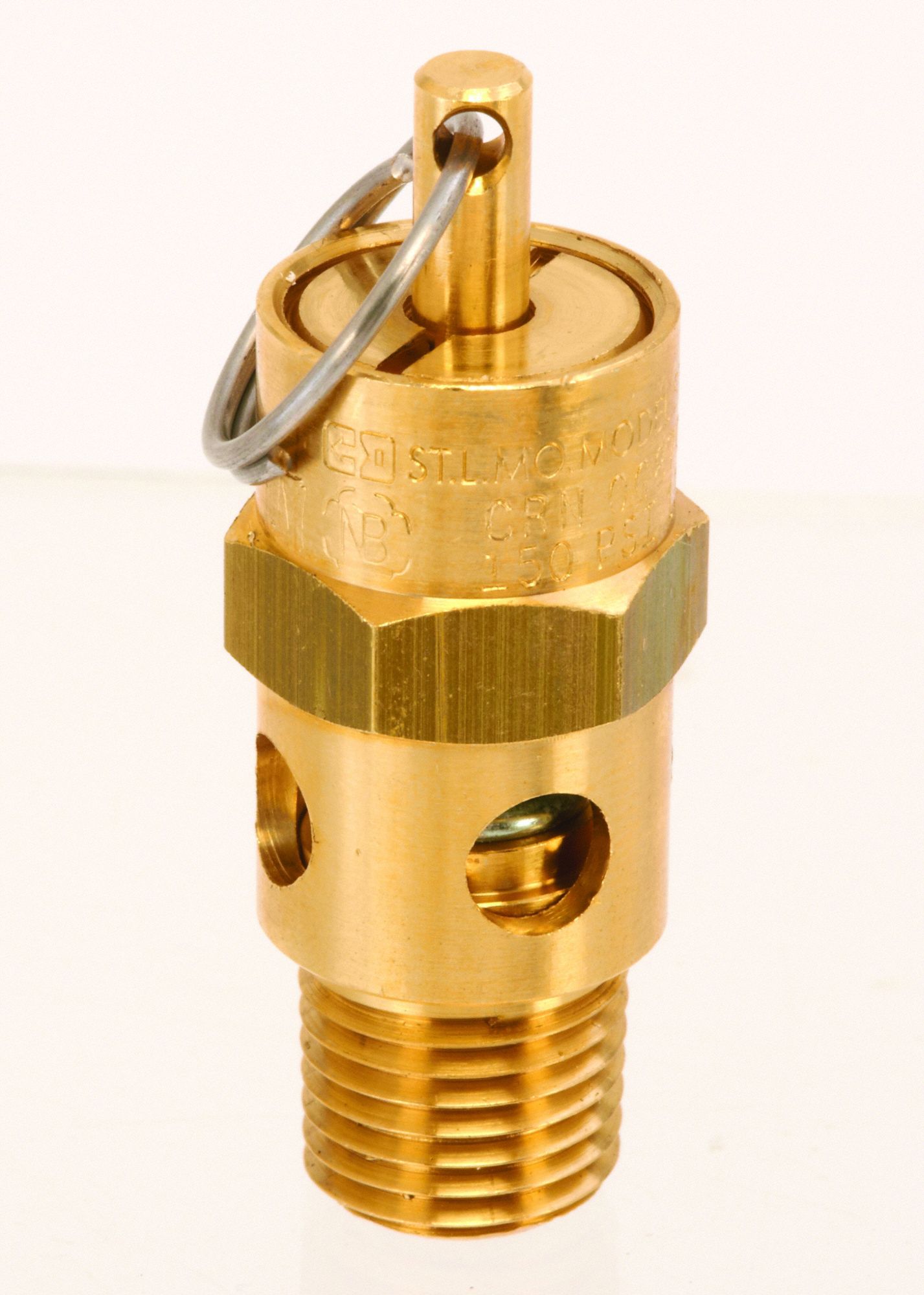 CONTROL DEVICES, Soft Seat, 1/4 in (M)NPT Inlet (In.), Pneumatic Safety