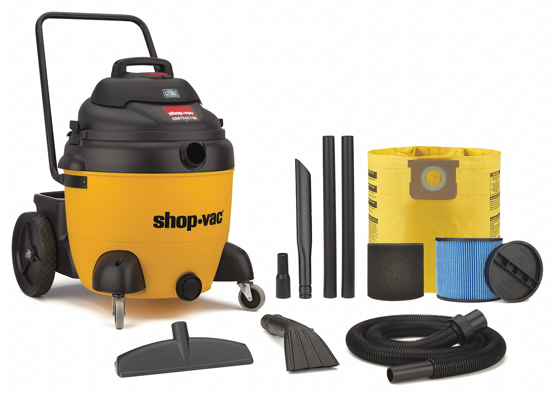 SHOPVAC Shop Vacuum, 18 gal., Plastic Tank, 120V 193RE59627410