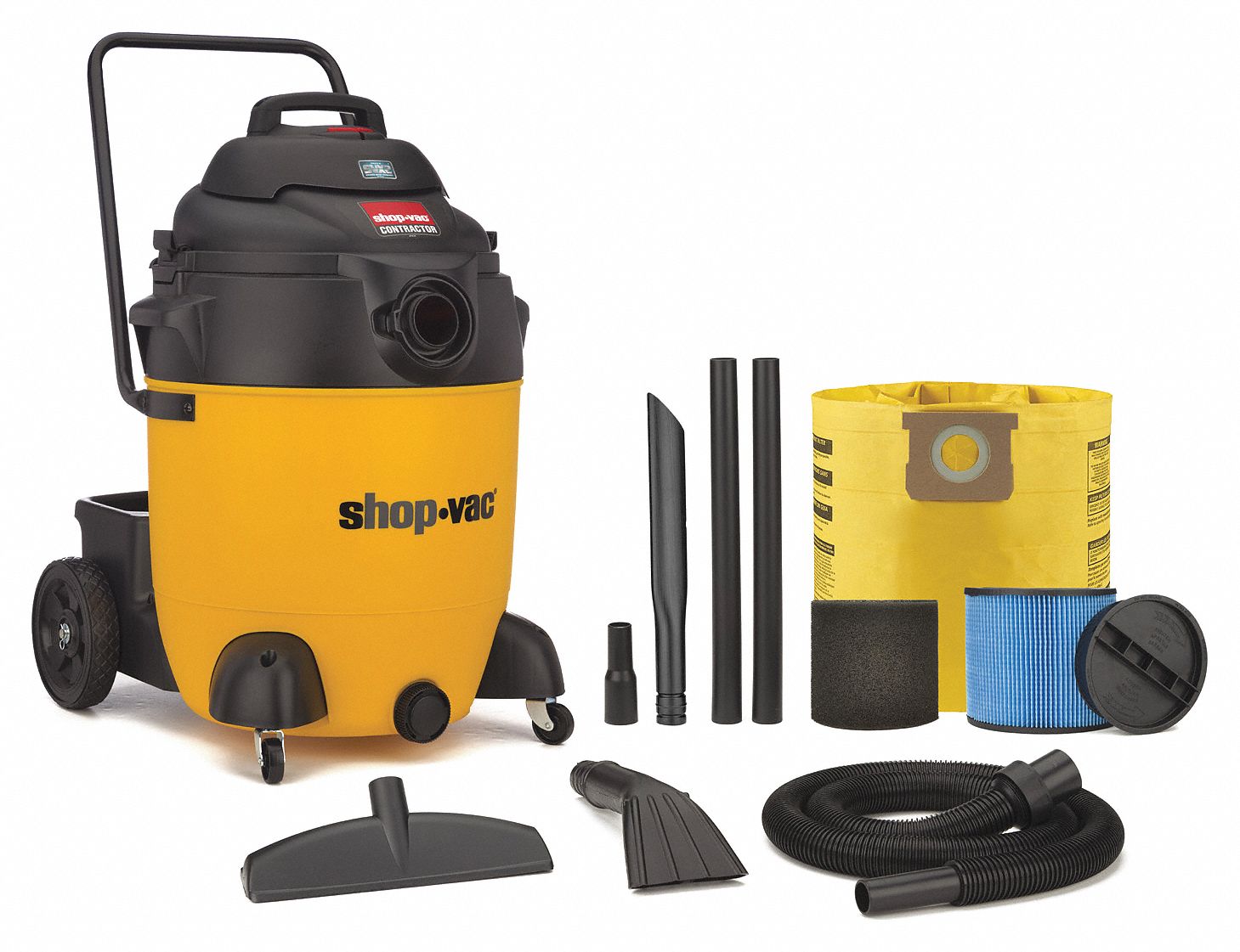 SHOPVAC Shop Vacuum, 24 gal., Plastic Tank, 120V 196YH89627510