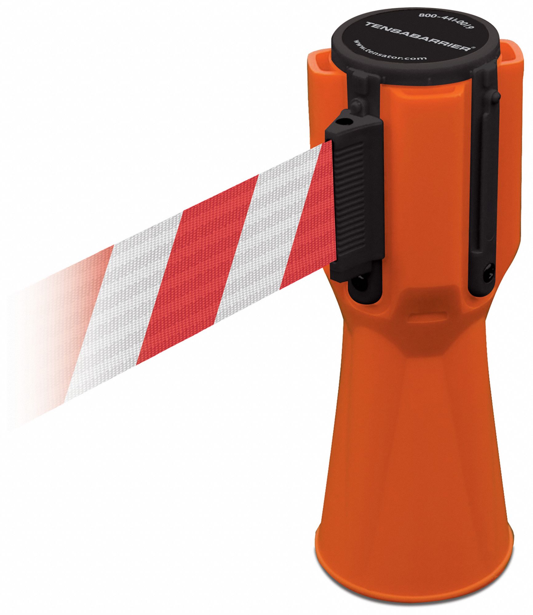 Blank, 3/4 ft Overall Ht, Retractable Barrier Tape 1CWN1TC11430MAX