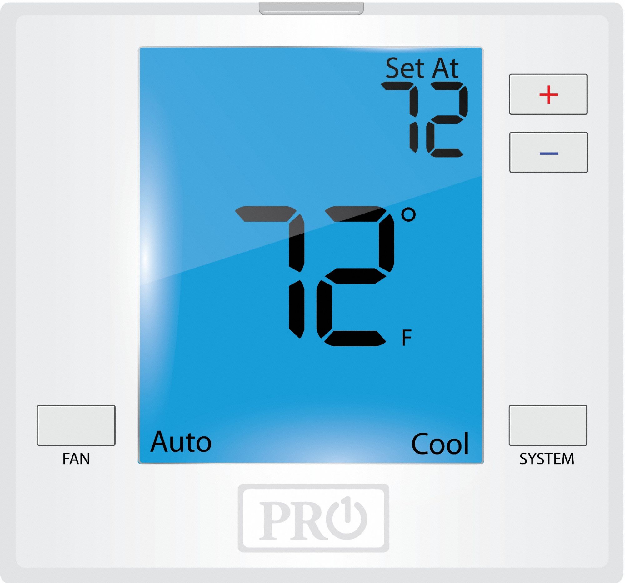 PRO1 IAQ, Heat and Cool, Manual, Low Voltage NonProgrammable