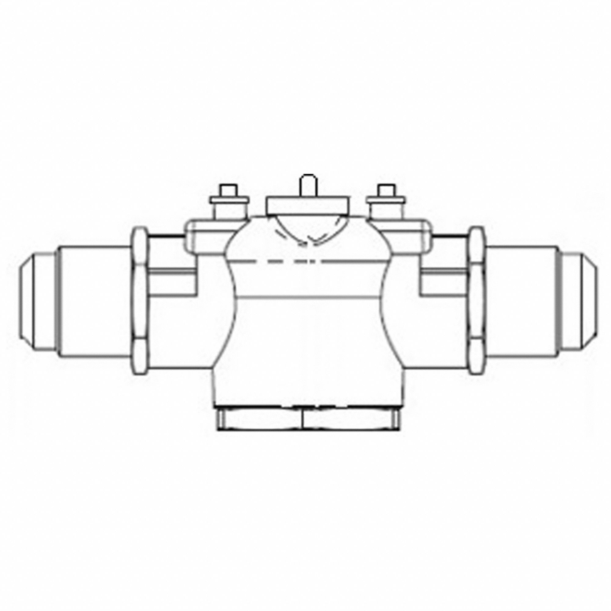 ERIE ZONE VALVE,2WAY,FLARE 1/2 Zone Valves TLQVM2252 VM2252