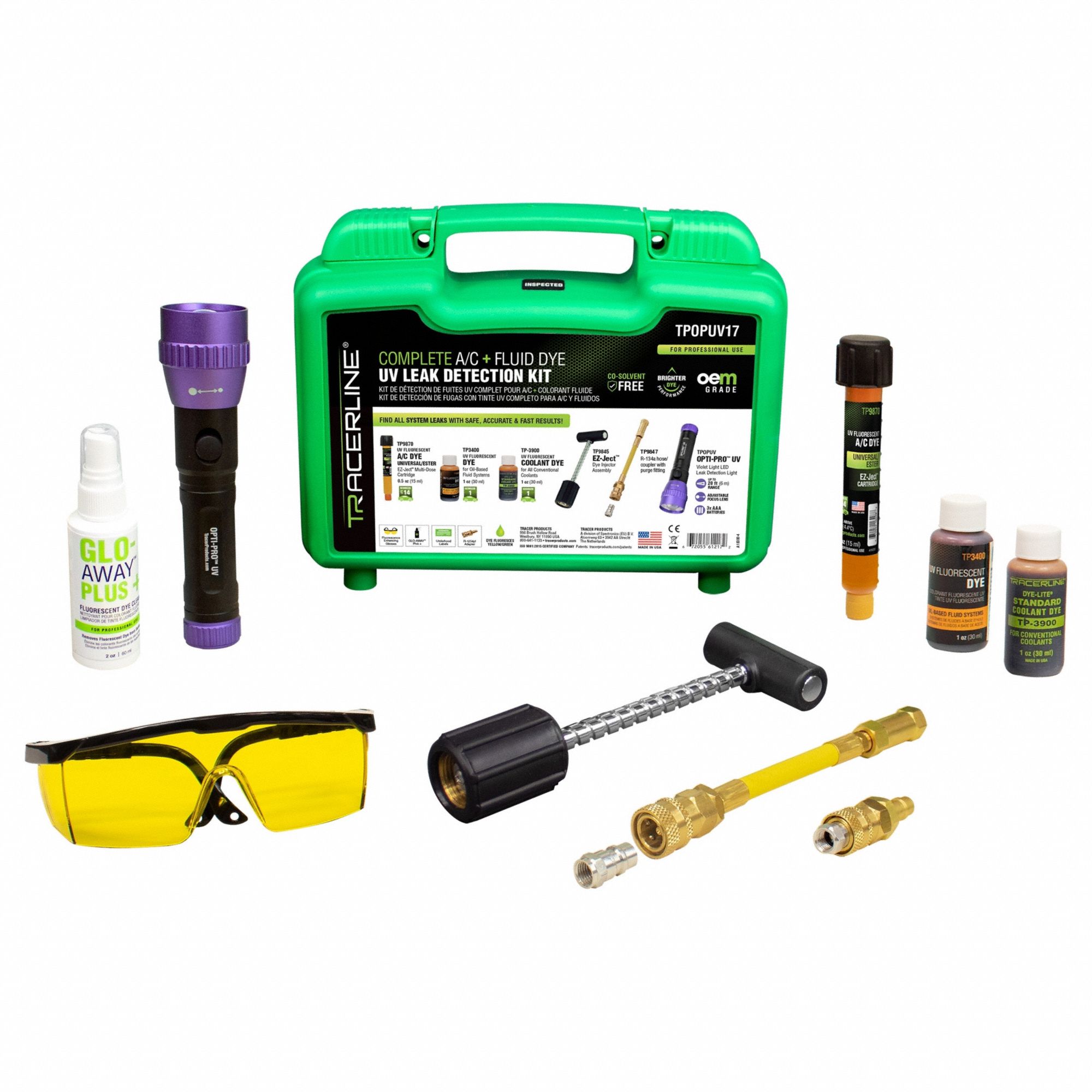 TRACERLINE, UV Leak Detection Kit, 1 Pieces, UV Leak Detection Kit