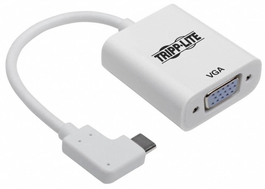 TRIPP LITE RIGHTANGLE USB C TO VGA ADAPTER CABLE U USB Cables