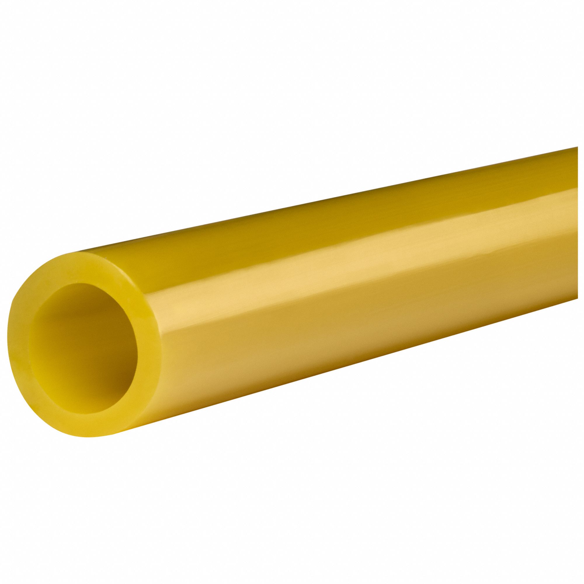 PVC, Yellow, Tubing 796ZC5ZUSAHT6728 Grainger