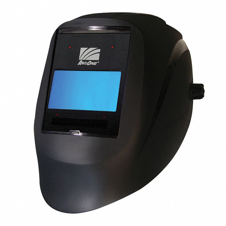 ARC ONE WELDING HELMET, SOLAR, BLACK, 7.25 SQ. IN. VIEWING AREA, ANSI Z87.1, Z94.3 Welding