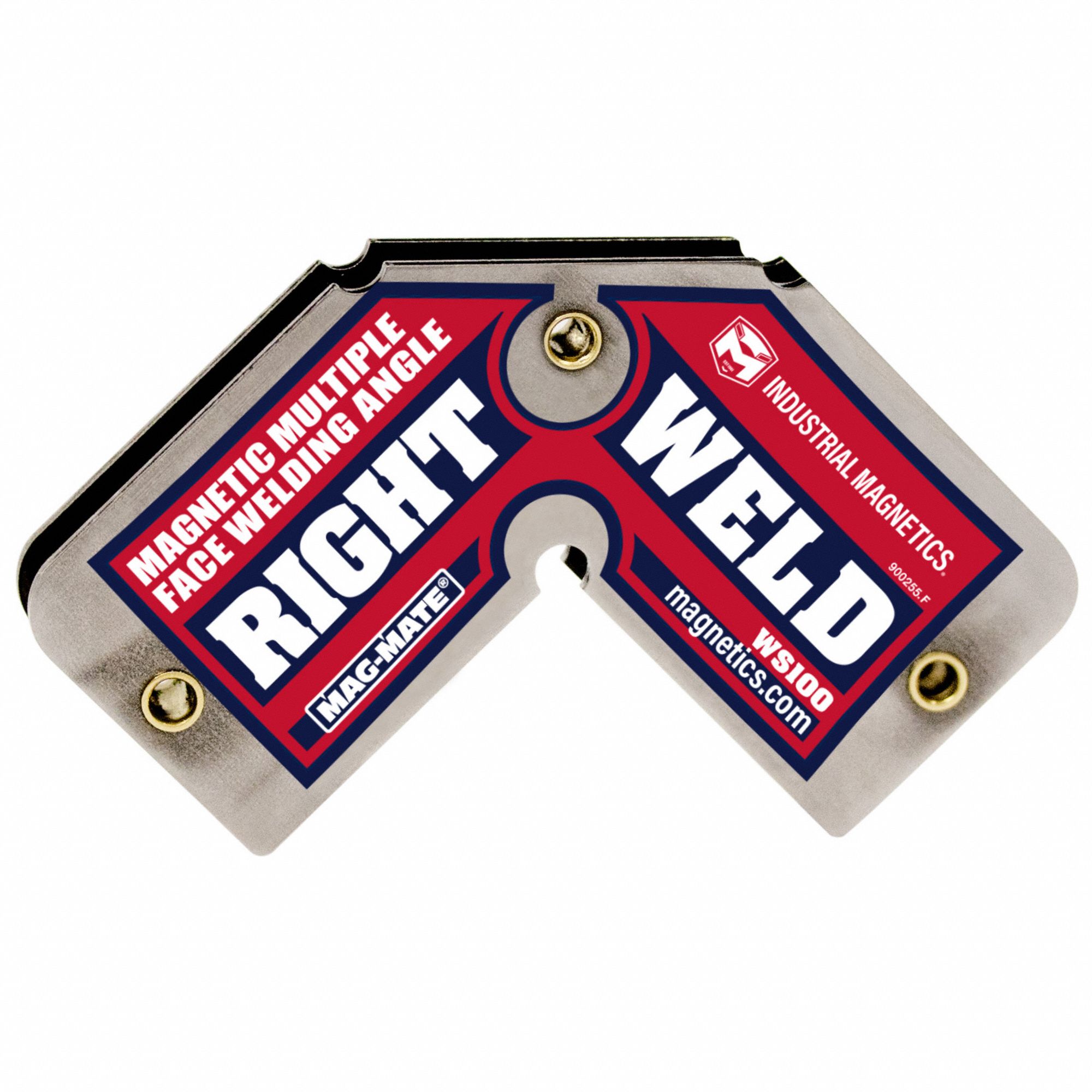 MAGMATE, 45°_90°, 40 lb Max Pull, Welding Square 38Y425