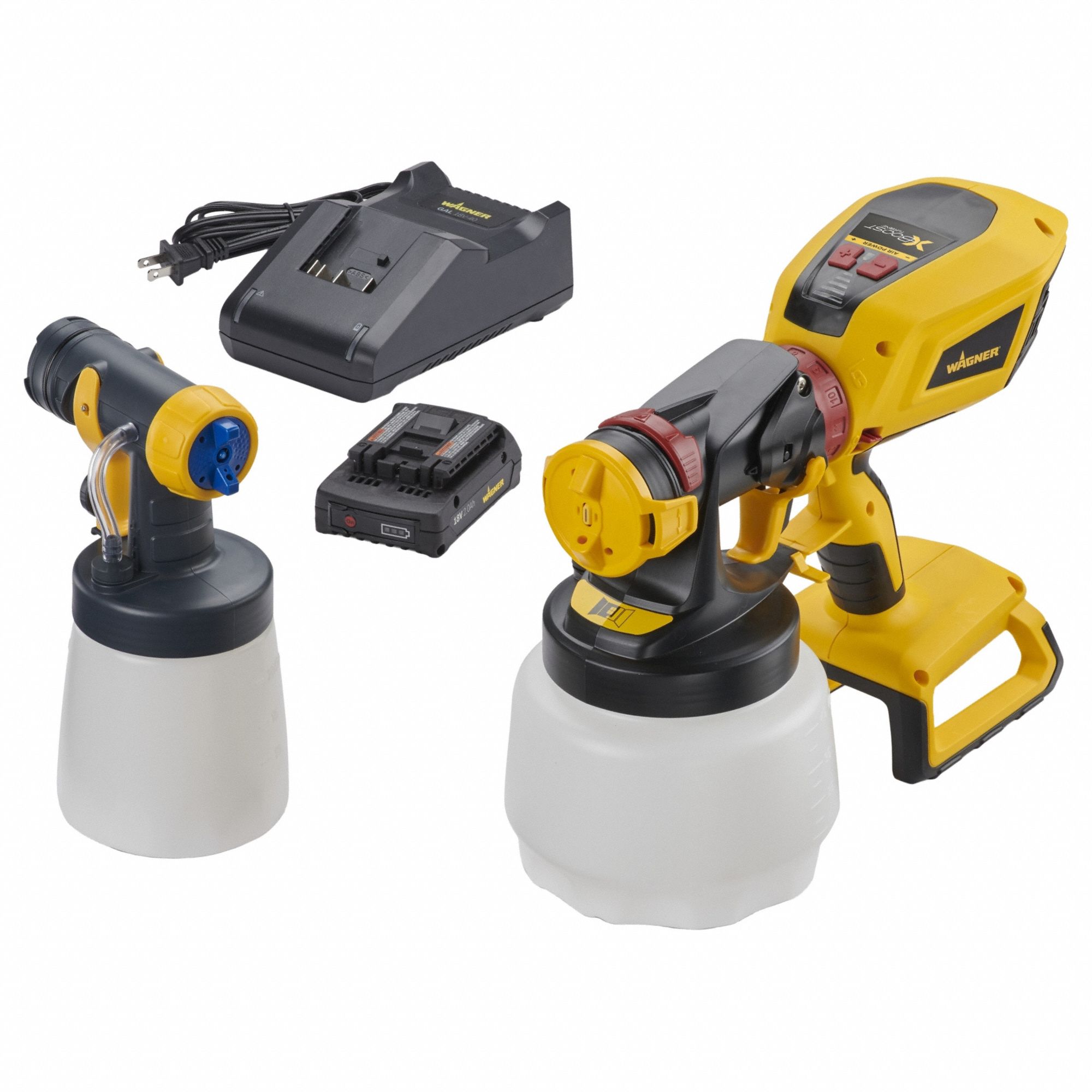 WAGNER, Cordless Sprayer, Variable, Handheld Cordless Paint/Stain