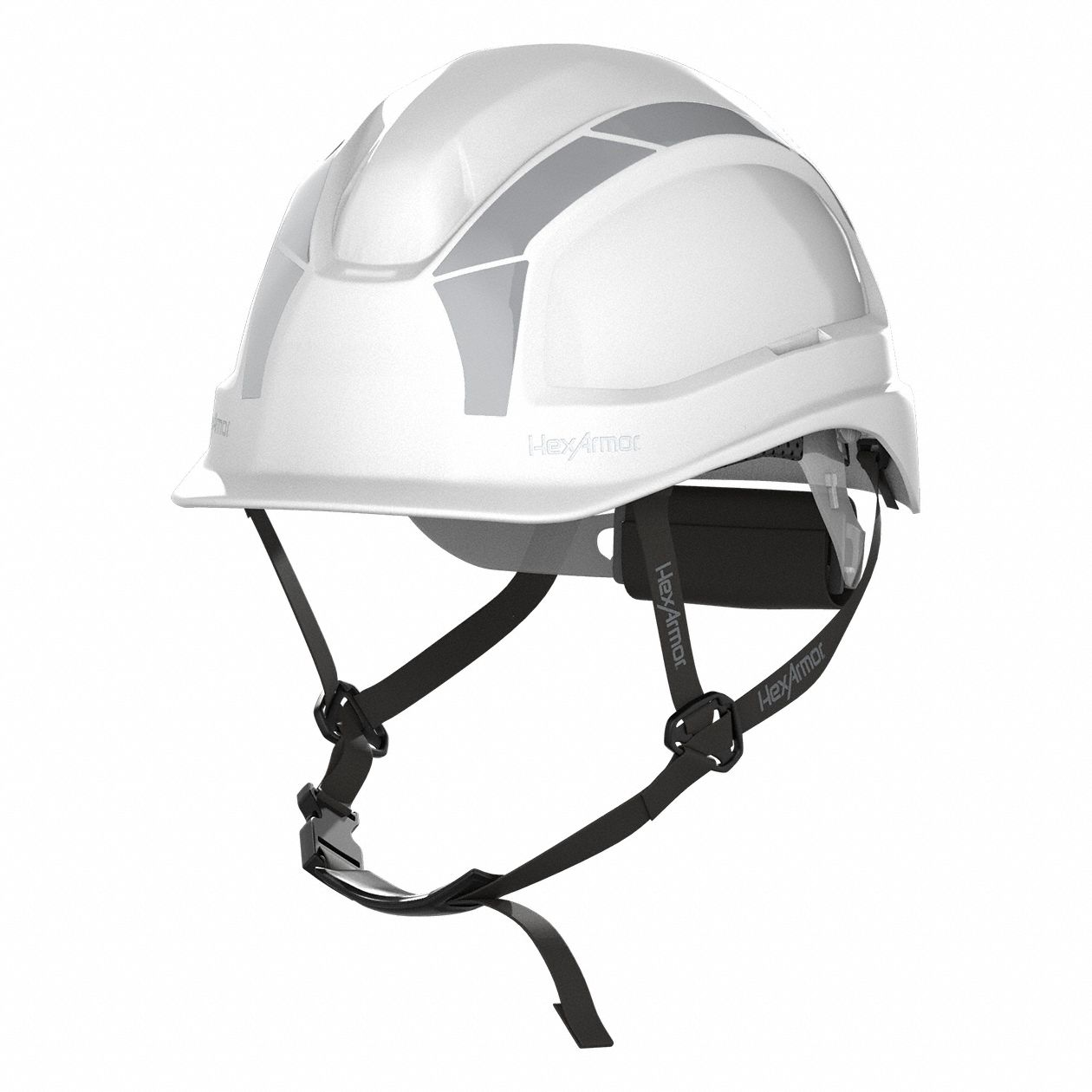 Safety Helmet,HDPE,White,63/8 to 8 Size Grainger