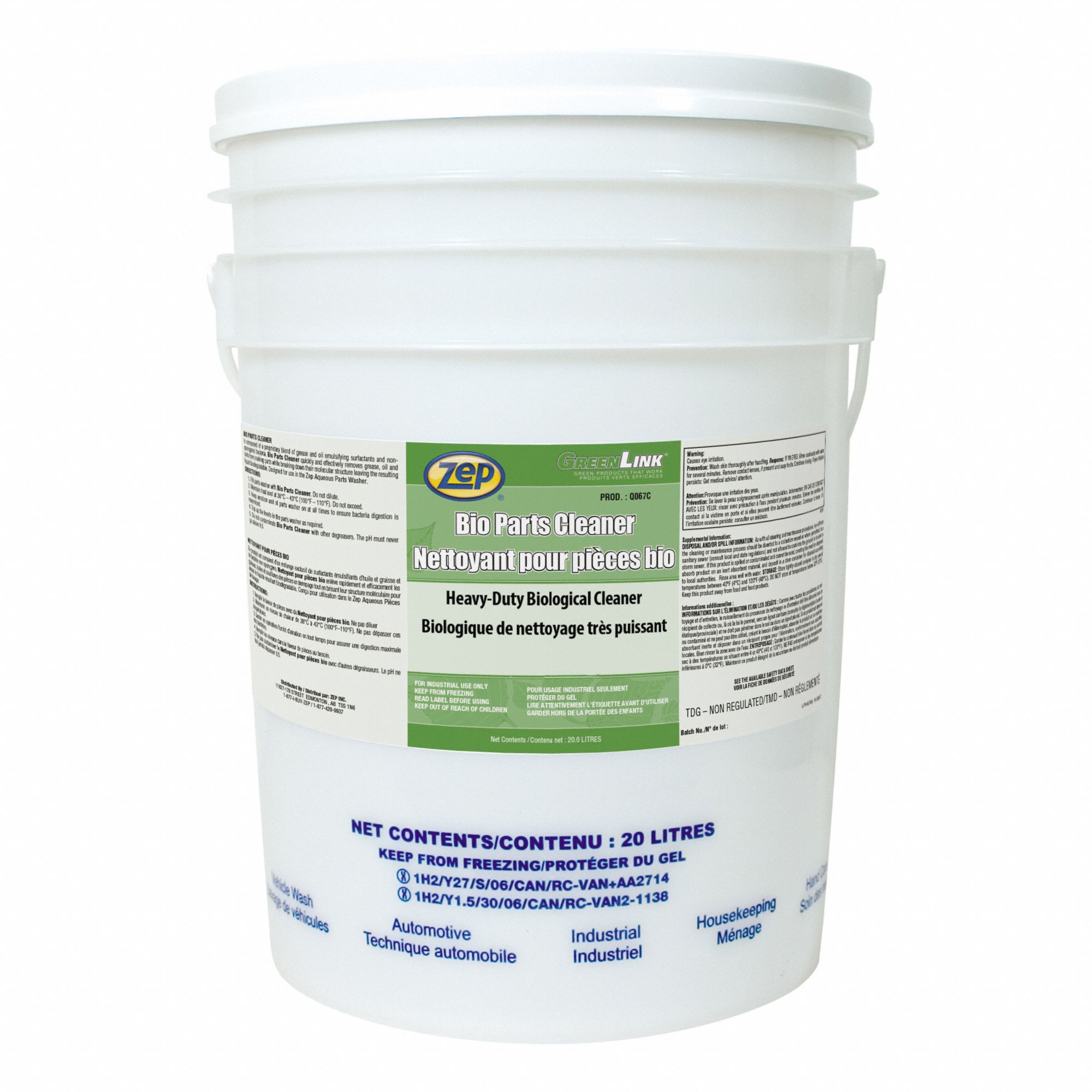 ZEP BIO PARTS CLEANER 20L Parts Washer Cleaners and Solvents