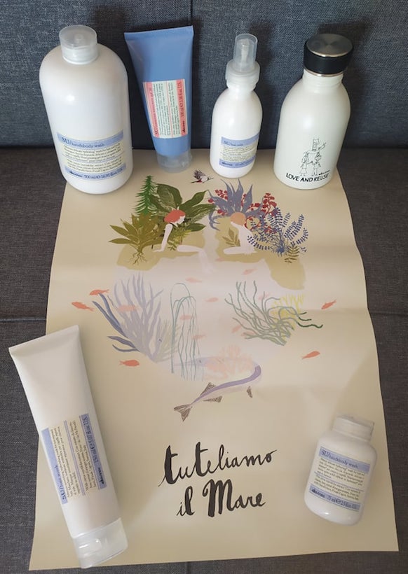Davines recensione prodotti linea SU per pelle e capelli