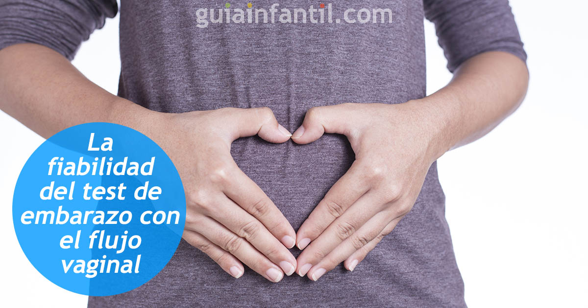 Útil y sencillo test de embarazo casero del flujo vaginal