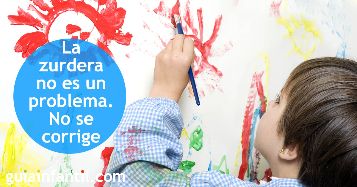 Niños zurdos. Escribir con la mano izquierda
