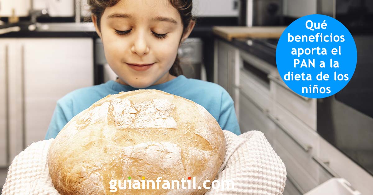 Beneficios del pan para los niños