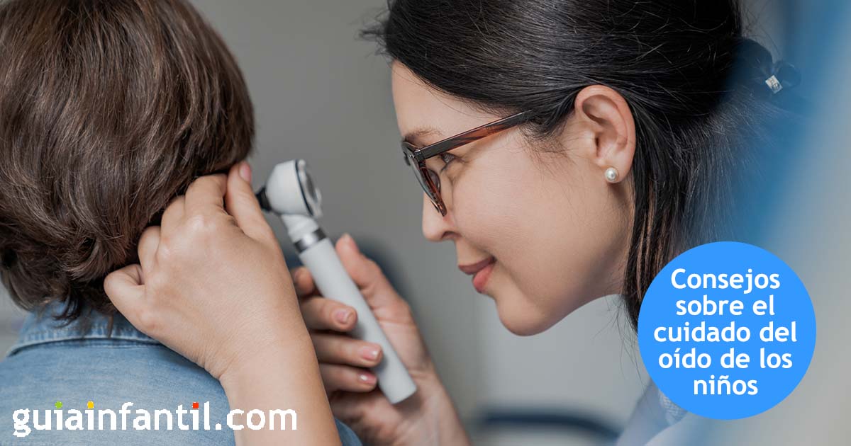El cuidado del oído y la audición de los niños