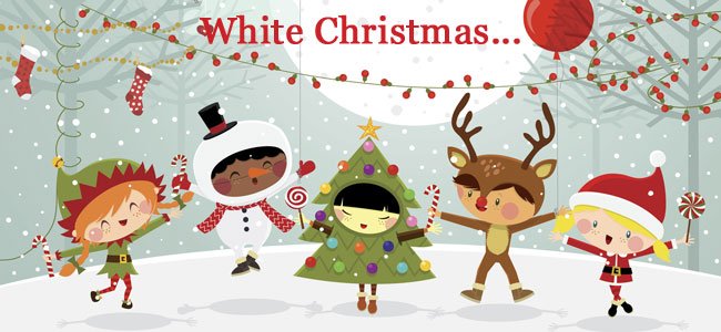 Villancicos en inglés. 7 letras de canciones de Navidad para los niños