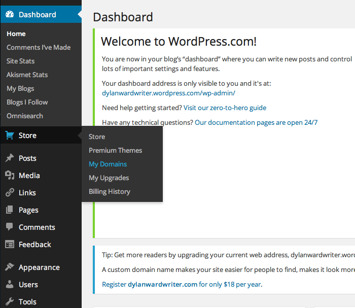 Create A Domain How To Setup A Wordpress Blog on Guides