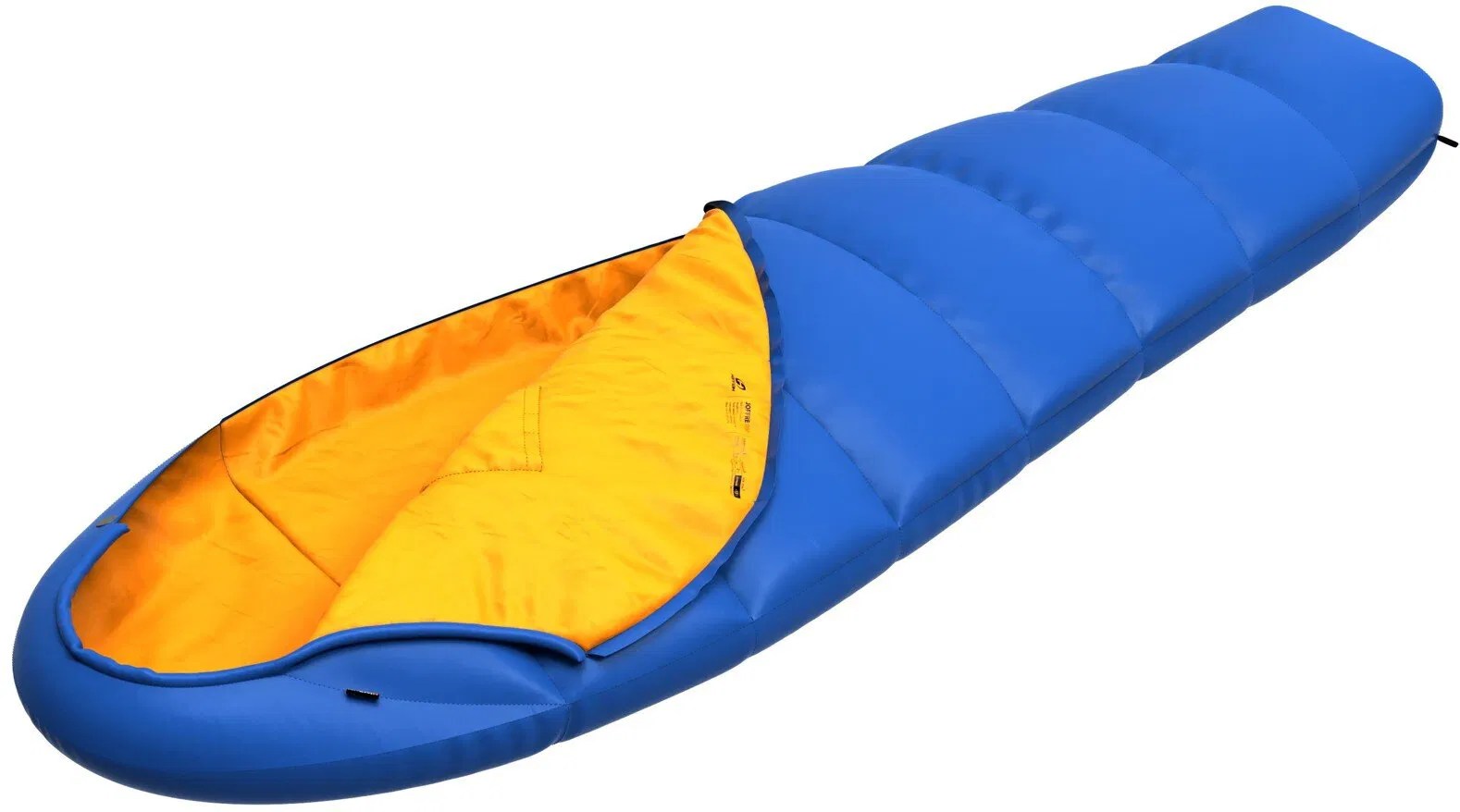 Sleeping bag HANNAH CAMPING JOFFRE 150 Uni, imperial blue/radiant yellow Hannah Outdoor