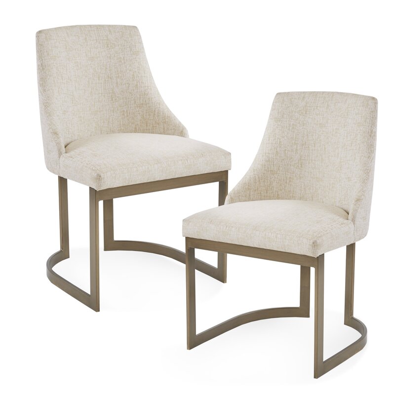 Faunsdale Upholstered Dining Chair / Set of 2 Wayfair Havenly