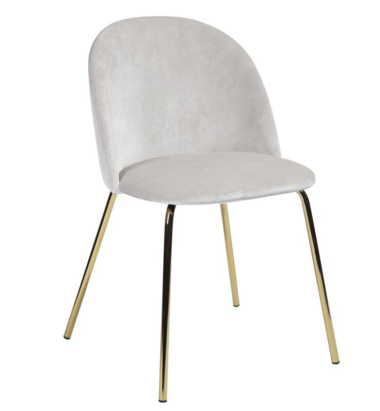 Darvin Velvet Upholstered Side Chair (Set of 2) Wayfair Havenly