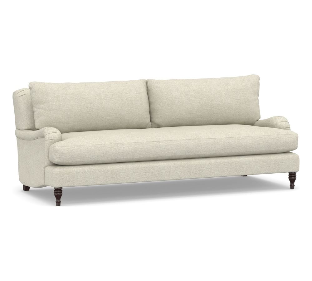 Carlisle Upholstered Grand Sofa 91" with Bench Cushion, Polyester