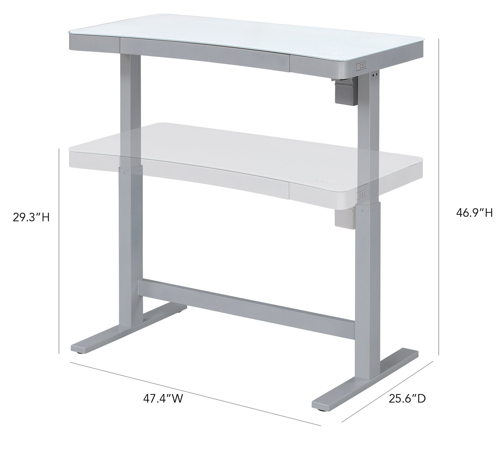 Babin Height Adjustable Standing Desk