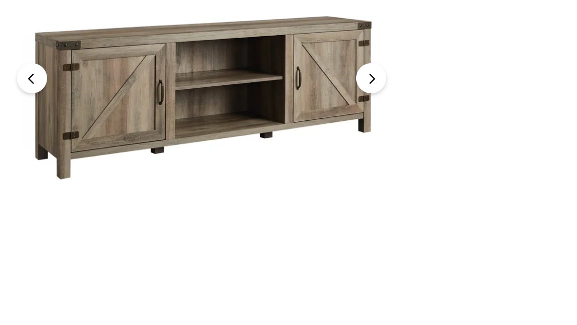 Adalberto TV Stand for TVs up to 78" Wayfair Havenly