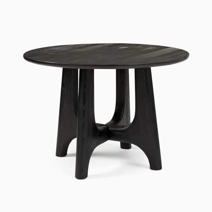 West Elm Tanner Solid Wood Round Dining Table Collection