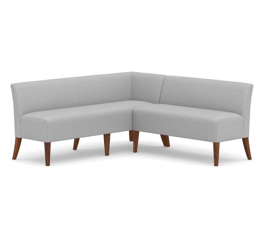Modular Upholstered Banquette Set Pottery Barn Havenly