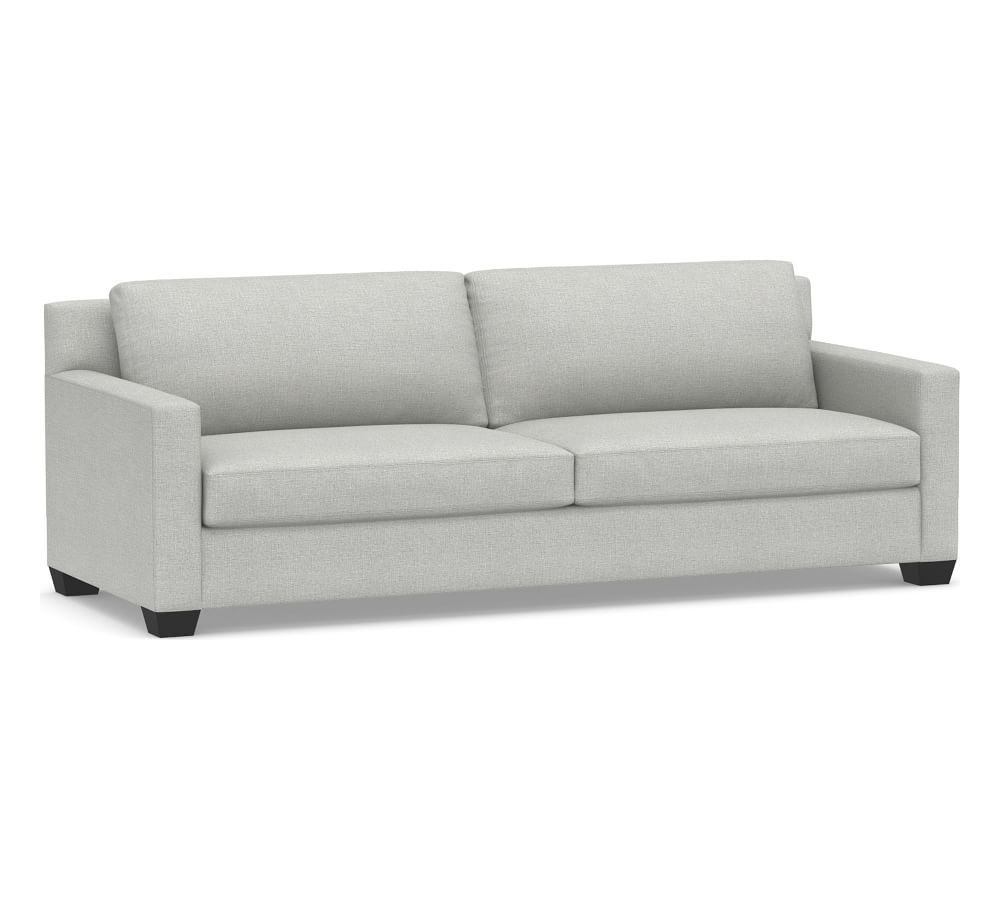 York Square Arm Upholstered Grand Sofa 95.5", Down Blend Wrapped
