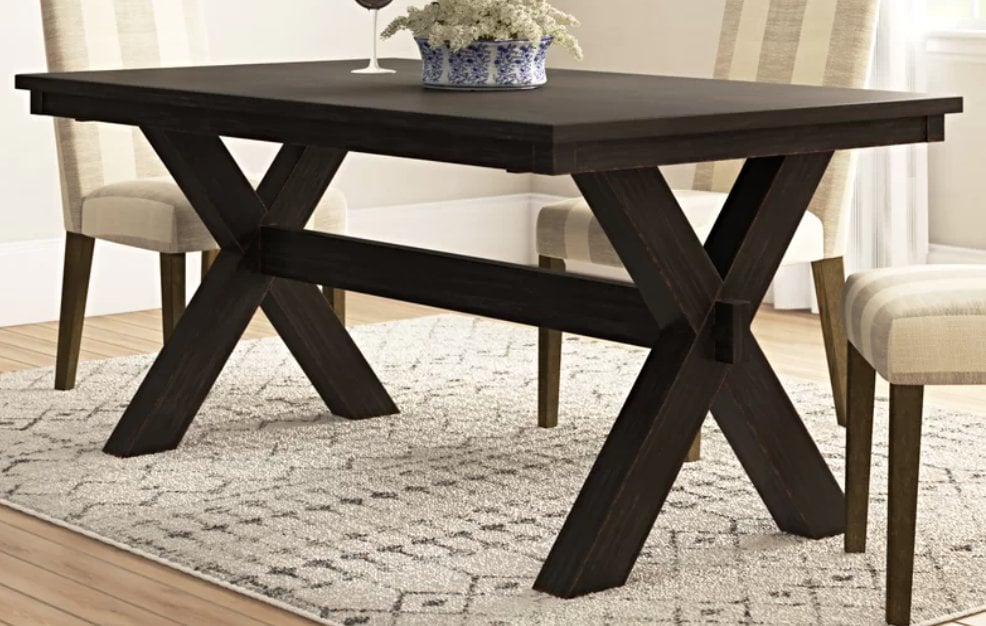 Manitou Transitional Dining Table Wayfair Havenly
