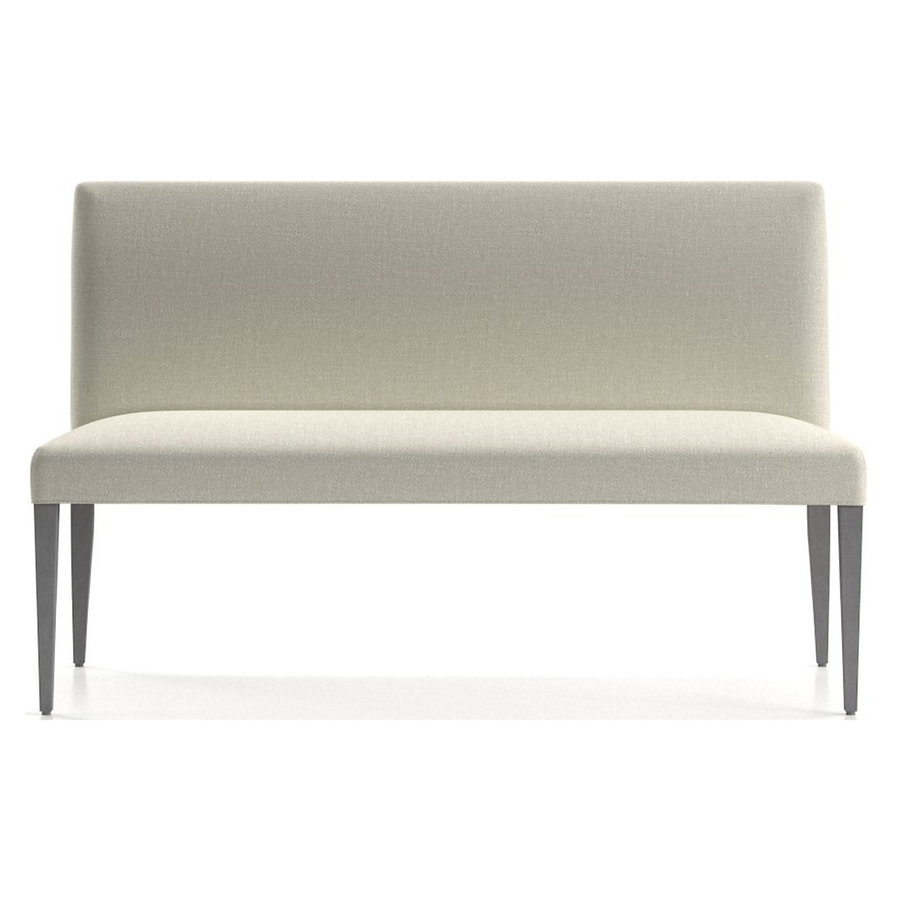 Miles 58" Medium Upholstered Dining Banquette Bench Crate and Barrel