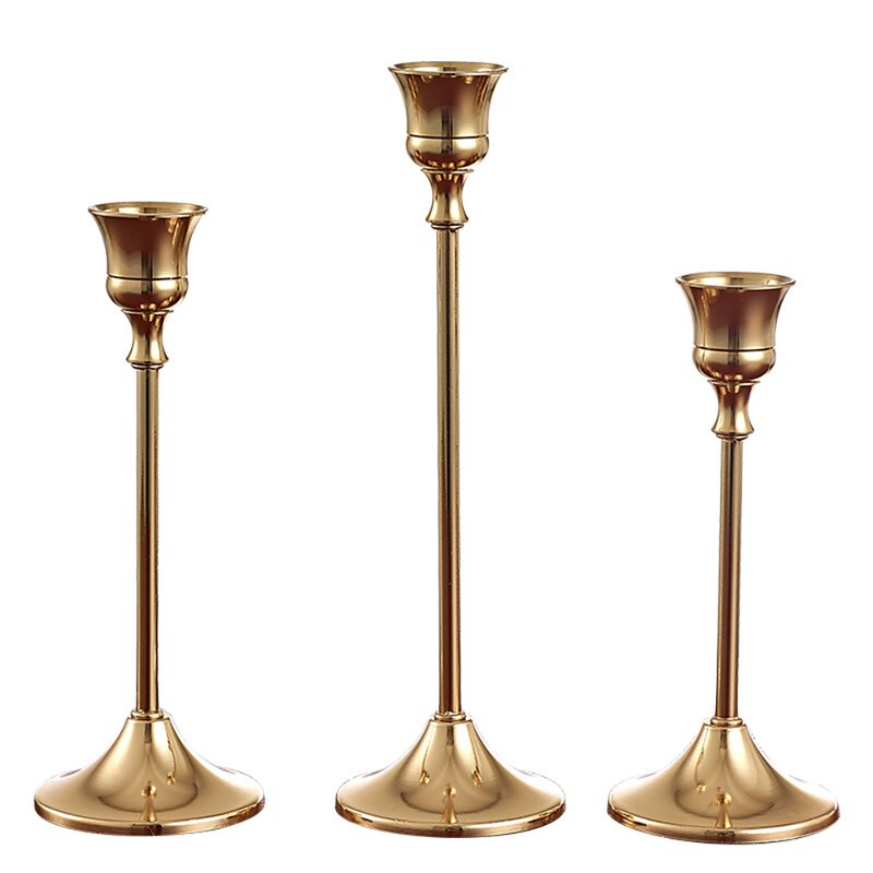 3 Candle Holders For Taper Candles Wayfair Havenly