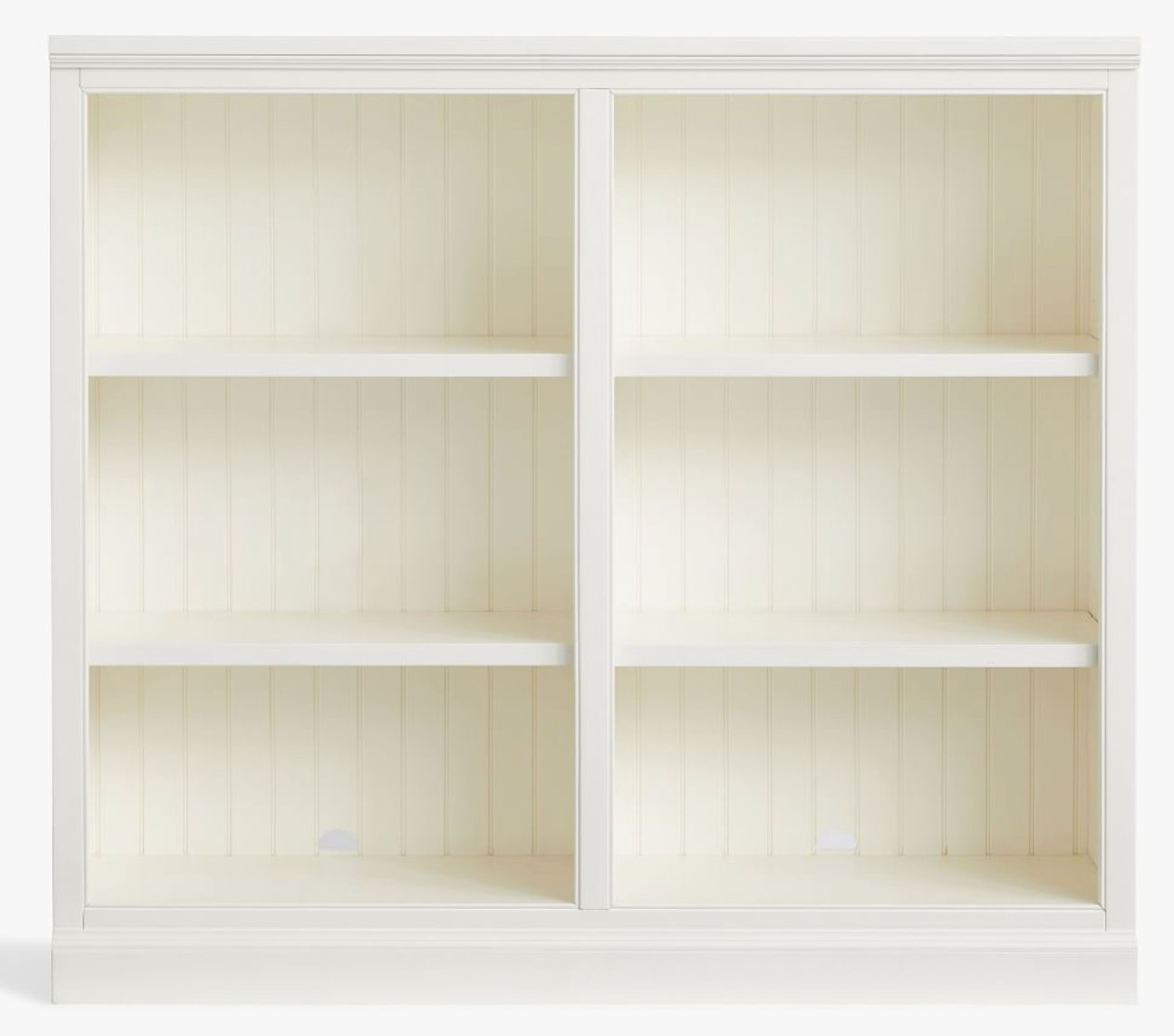 Aubrey 60" x 53.5" Console Bookcase Pottery Barn Havenly