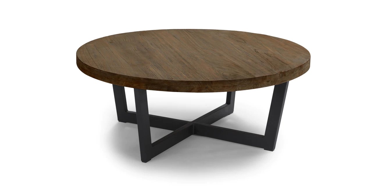 Toba Coffee Table, Vintage Brown Article Havenly