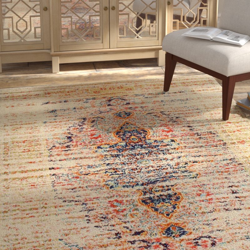 Luciana Sand Area Rug 9x12 Wayfair