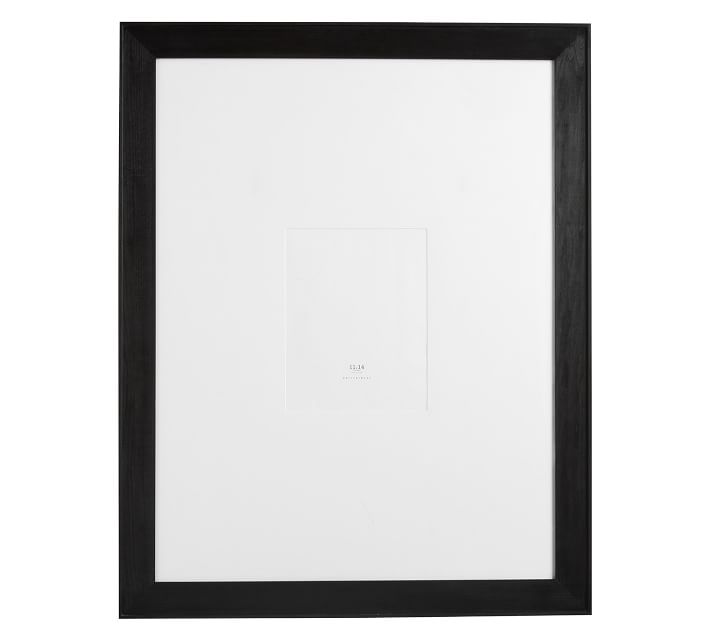 Wide Profile Wood Picture Frames, Black, 11" x 14" Pottery Barn Havenly