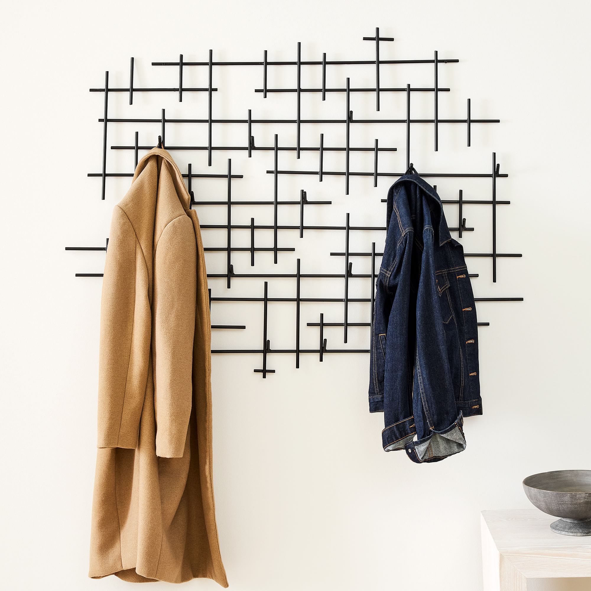 Marlow Coat Rack, Matte Black West Elm Havenly