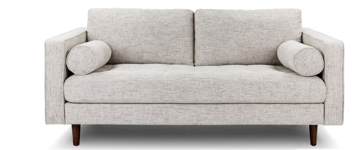 Sven Birch Ivory 72" Sofa Article Havenly