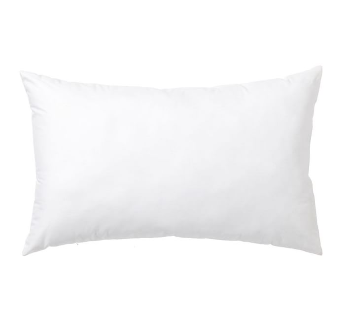 Synthetic Fill Lumbar Pillow Insert, 16 x 26" Pottery Barn Havenly