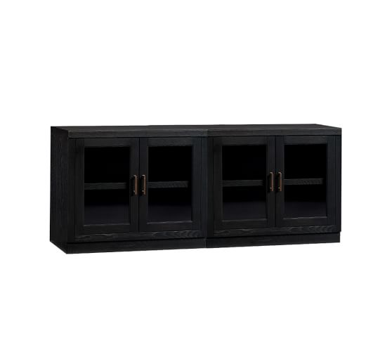 REYNOLDS MEDIA STAND Pottery Barn Havenly