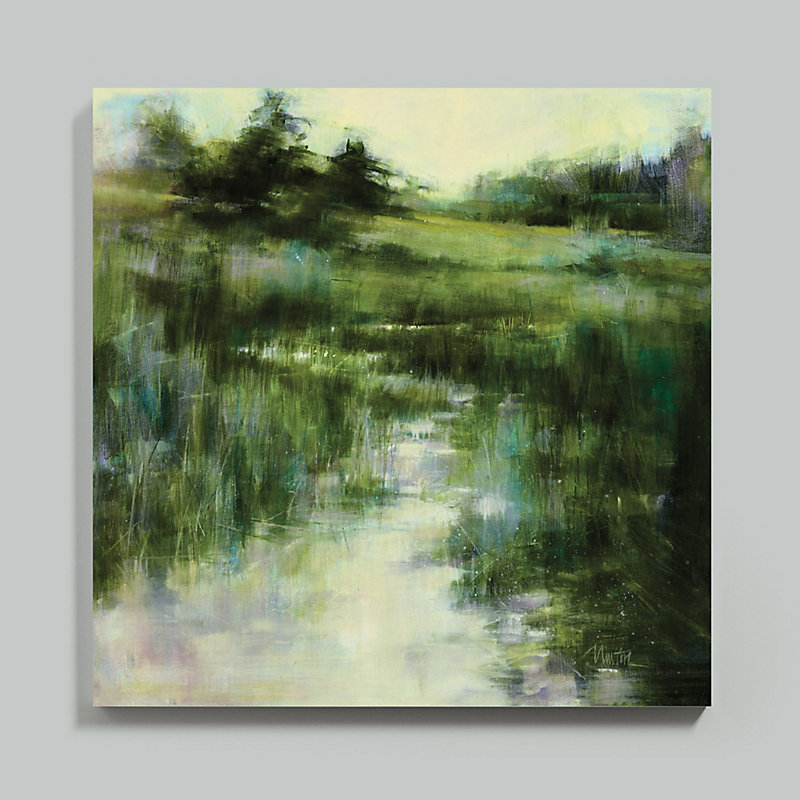 Ballard Designs Spring Meadow Stretched Canvas 30" x 30" Ballard Designs