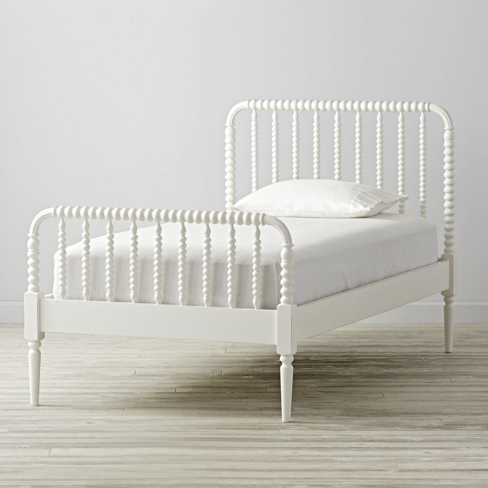 Jenny Lind White Twin Bed Crate and Barrel Havenly