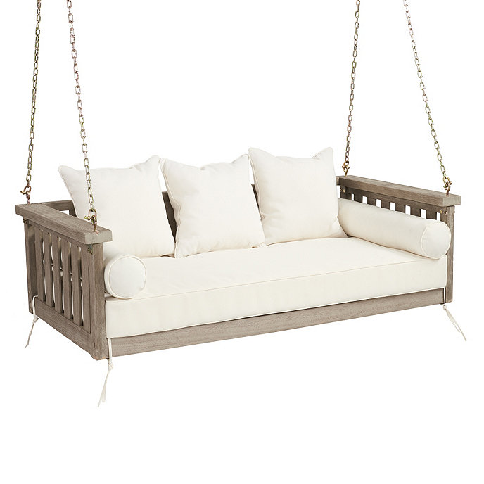 Ballard Designs Sunday Porch Swing Graywash Ballard Designs Havenly