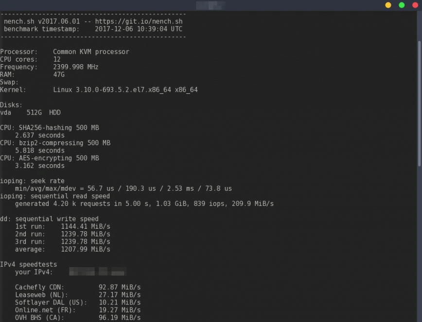 Linux benchmark scripts and tools