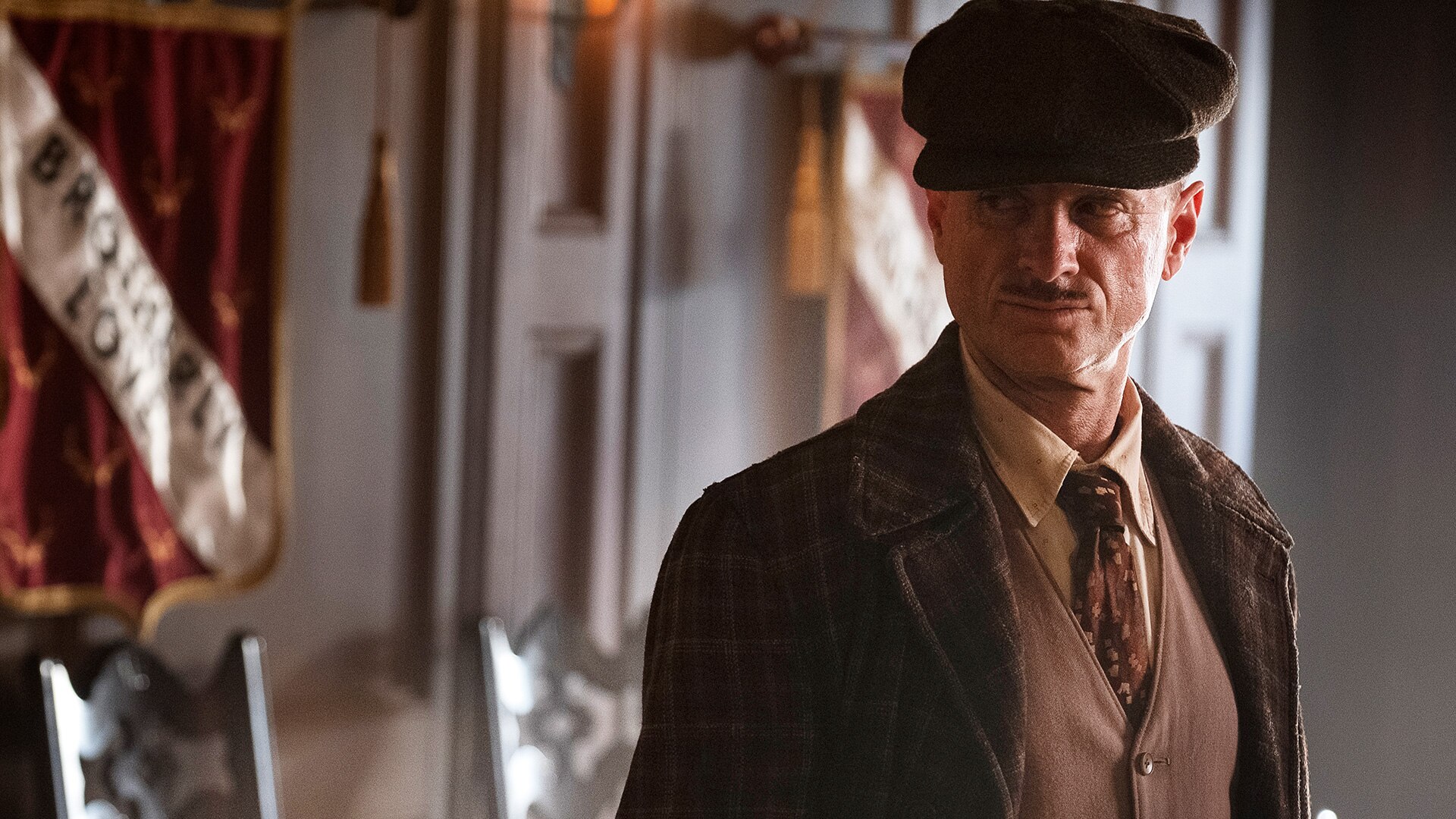 Pete Strickland played by Shea Whigham on Perry Mason Official