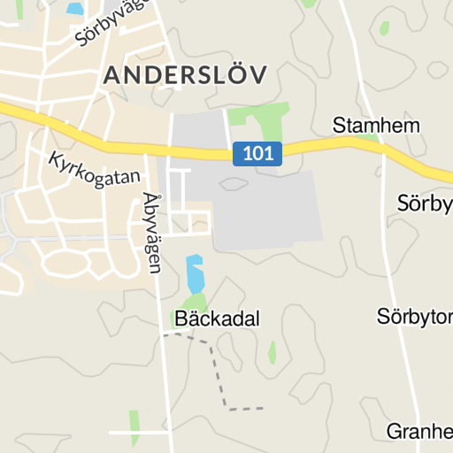 Anderslöv Karta Karta Anderslöv Karta