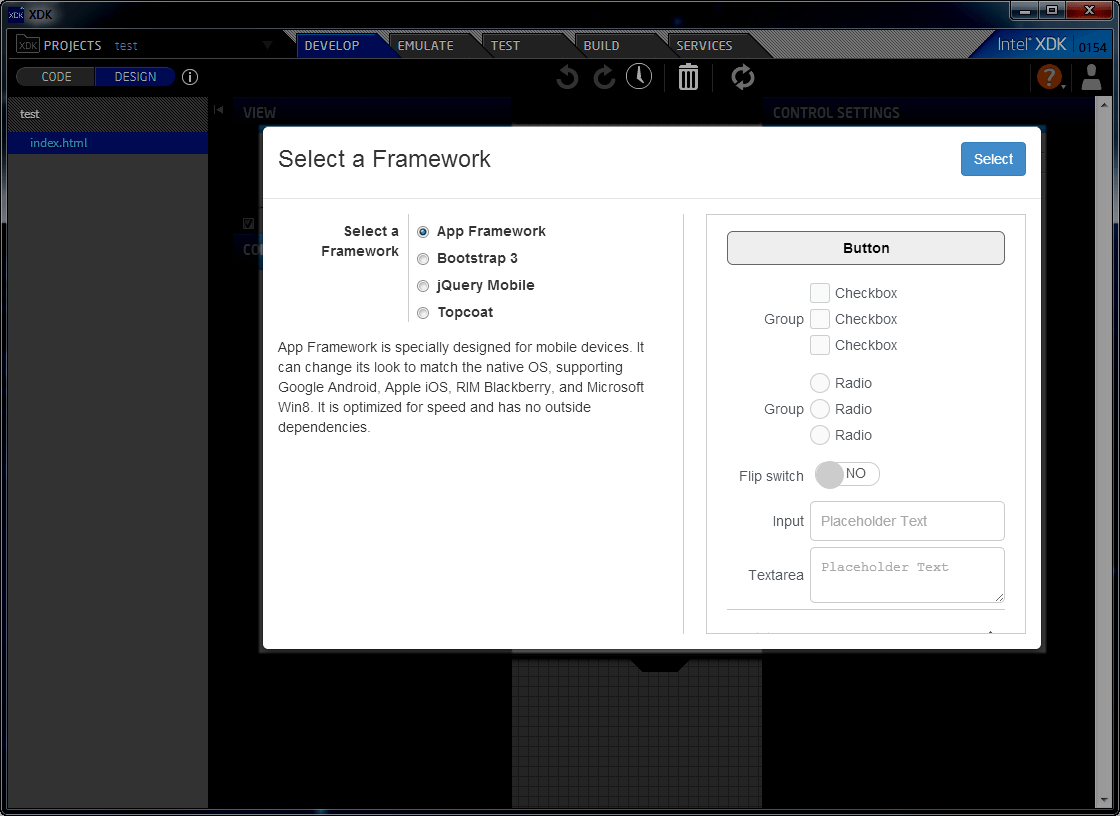 Intel XDK NEW realizzare app multipiattaforma in HTML5