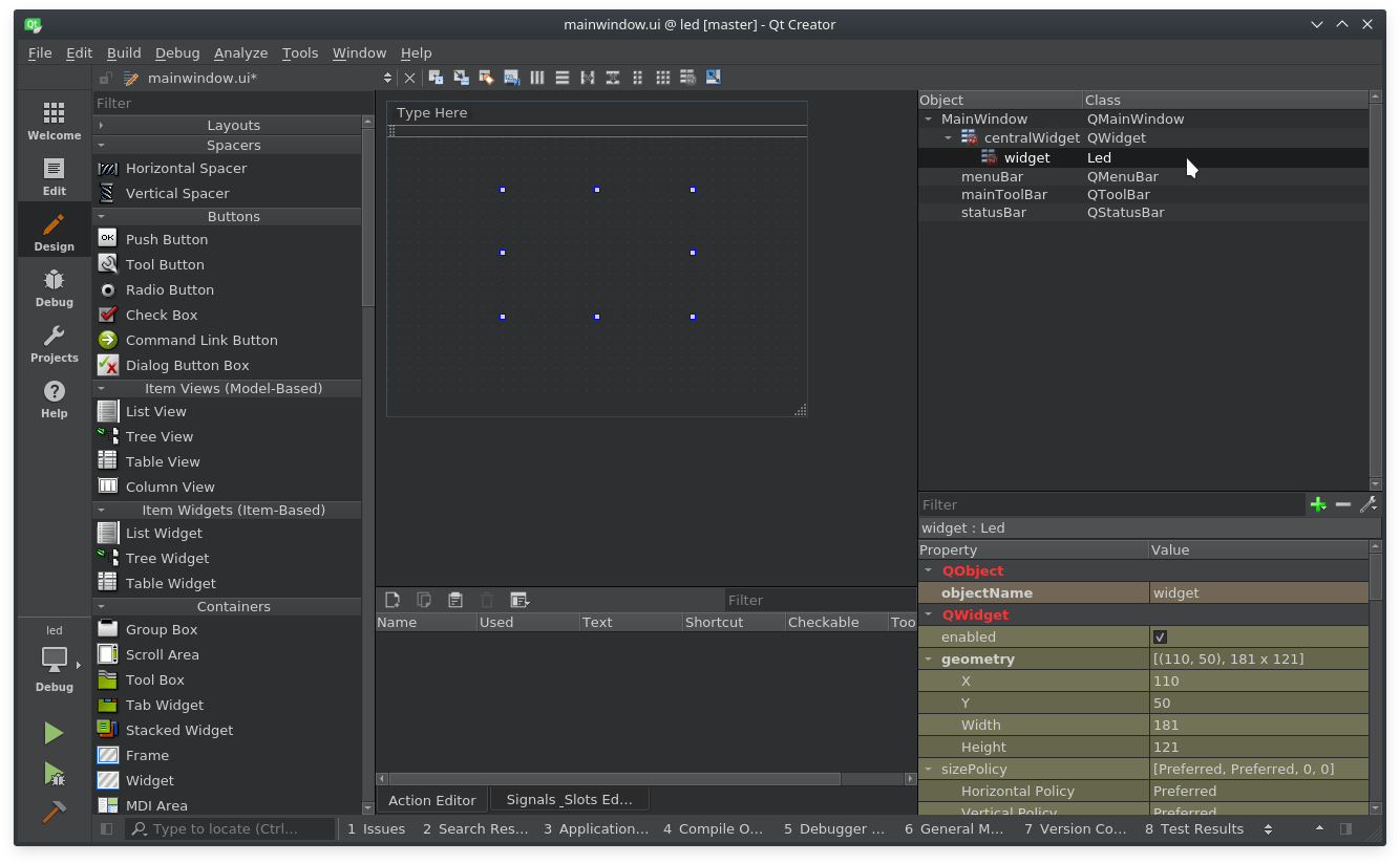 Widget su Qt Creator come usarli Guida Qt Programmazione HTML.it